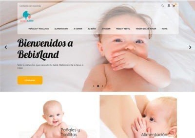 Tienda online de Bebisland