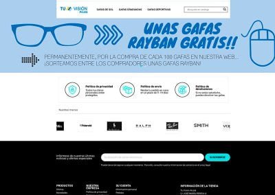 Tienda online de Tu Visión Alcalá