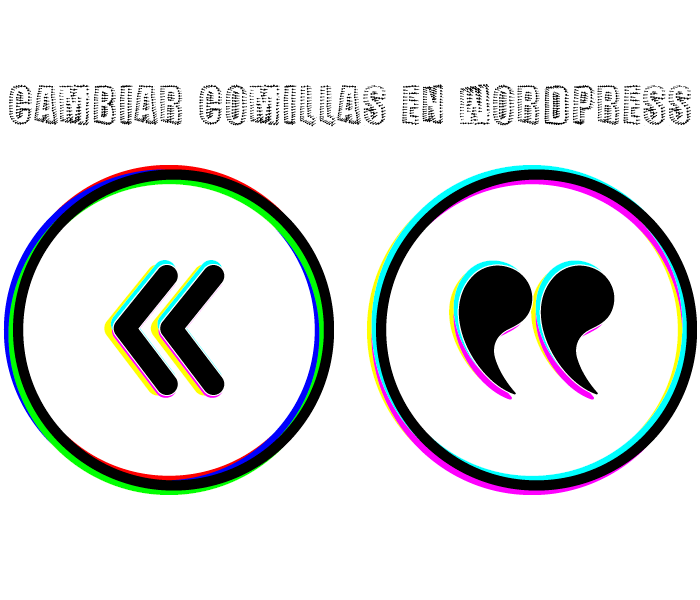 Cambiar las comillas en WordPress